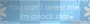 cant