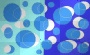 Blue cirles