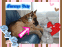 Paddy Cuddleing Woody As A Pup 