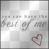 best of me