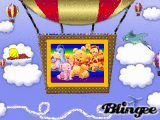 Baloon ride pooh&friends