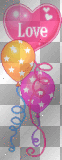 Love balloons