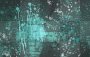 Teal Splatter