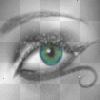 green stary eyes