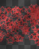 red star background