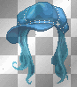 Green Hair With Hat