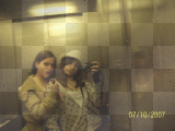 dani..y io...EN EL ASCENSOR