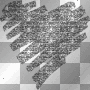 silver glitter heart
