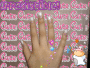 uñas de acrigel aniamda