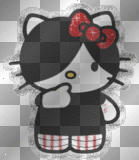 hello kitty goth