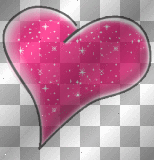 pink glitter Heart