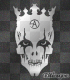 this is on the back of his bike riding suit