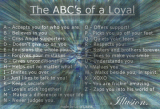 loyal abc's