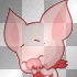 pig laughing