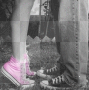 pink and black