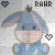 baby eeyore go rawr.