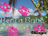 beach babe