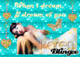 When I dream