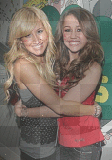 Ashley Tisdale and Miley Cyrus