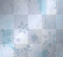 light blue flakes