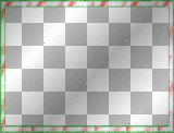 Red and green frame