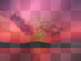 coucher de soleil