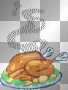 steaming hot turkey