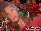 red roses & me