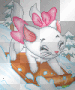 Snow kitty