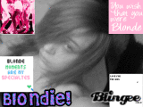 blondie is sexy and broken