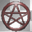 a second spinning pentagram