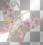 pink butterfly