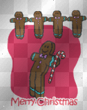Gingerbread man conga