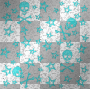 Blue Skull Glitter Blue Skull Glitter