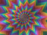 Trippy Rainbow BG