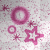 cirlces and stars glitter