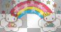 Hello kitty rainbow