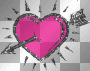 Glitter heart
