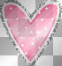Glitter heart
