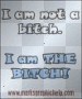 im a bitch but not yo bitch im a bitch but not yo bitch