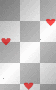 floating love hearts