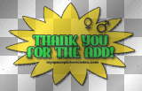 Thank you for the add