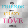 friends are crazy