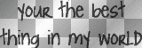you