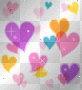 colourful hearts