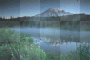 mountain reflection