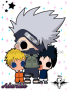 Chibi Naruti, Kakashi and Sasuke