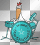 drumming chicken