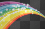 Rainbow stars