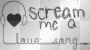 scream love song